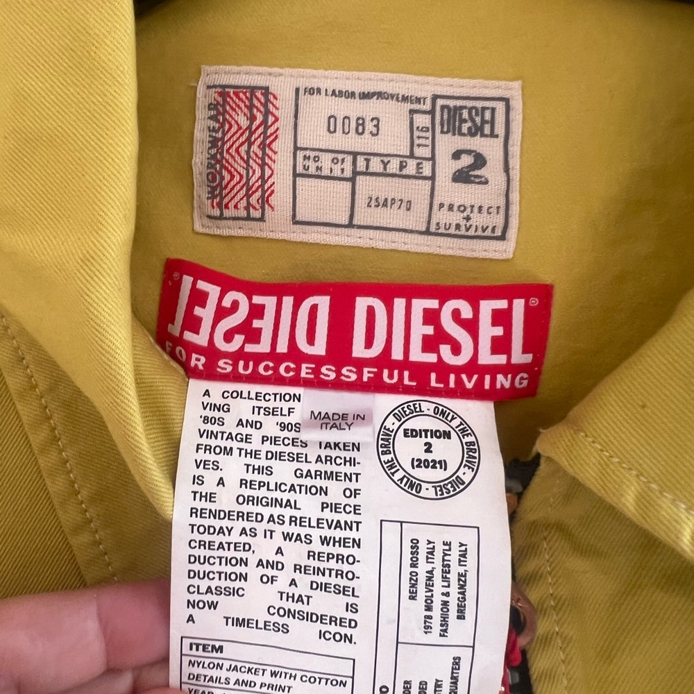 Diesel DXD Utility Jacket - Picture 4 of 5
